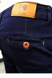 Quần jeans slim giản dị phong cách Hàn Quốc