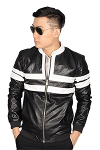 Áo khoác da nam cao cấp hàn quốc - AK358