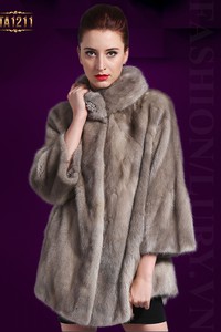 Áo khoác lông Hàn Quốc tay lửng cao cấp TA1211
