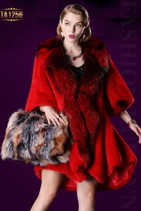 Áo khoác nhung lông nhập khẩu oversize tay lửng cao cấp TA1256