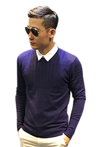 Áo len đơn giản kiểu Hàn Quốc L166