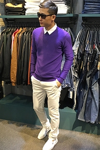 Áo len đơn giản kiểu Hàn Quốc L168