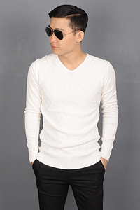 Áo len đơn giản kiểu Hàn Quốc - L141