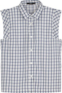 Áo sơmi nữ cộc tay cổ đức