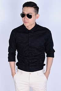 Áo sơ mi nam ca rô thời trang hàn quốc 03006030102