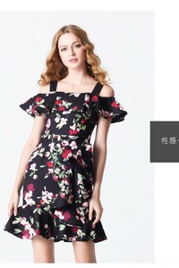 Đầm hoa họa tiết mùa hè - CHST-743