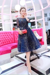 Đầm ren hoa cao cấp - CHST-641