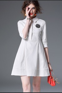 Đầm sơ mi tay lỡ - CHCC-066