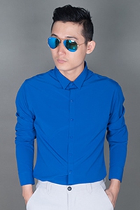 Áo sơ mi nam cổ bẻ hàn quốc cao cấp 03000540109