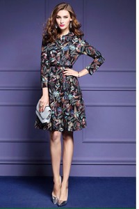 Đầm xòe họa tiết - CHST-534