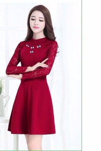 Đầm mùa thu tay dài - CHST-449