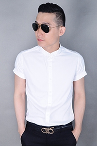 Áo sơ mi tay ngắn trơn BHS 03000260101