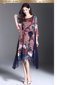 Đầm maxi kèm hoa - CHST-990