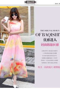 Đầm maxi hoa cao cấp - CHST-812