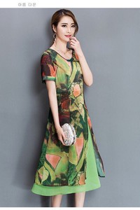 Đầm suông họa tiết - CHST-1003