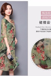 Đầm voal 2 lớp cách điệu - CHST-972