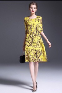 Đầm suông họa tiết - CHST-939