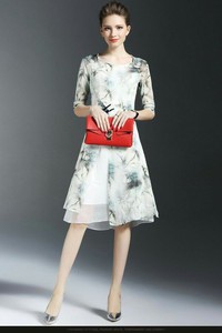 Đầm suông lụa phá cách - CHSP-086