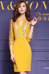 Đầm phối ren cao cấp - ST024-H320