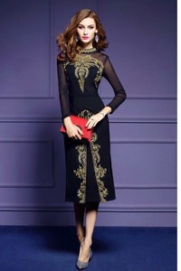 Đầm body thêu cao cấp - CHST-865