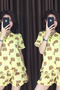 Bộ đồ cổ bèo xinh lung linh