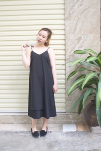 váy hai dây suông