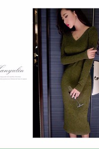 Đầm len body cao cấp- CHST-526