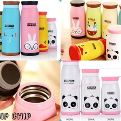 Bình giữ nhiệt nha Siêu xinh, tym siêu rung rinh