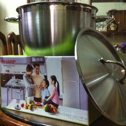 Nồi Inox 3 đáy H&E COOK 