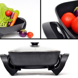 Chảo điện đa năng đá hoa cương Sam sung Hàn Quốc - Loại tốt 