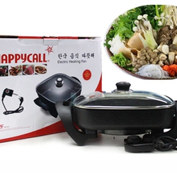 Chảo Điện Đa Năng Happy Call rán + nướng + lẩu đa năng giá r