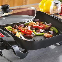 Nồi đa năng Hàn Quốc cao cấp - chảo điện rán - nướng - lẩu 