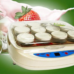  Máy làm sữa chua Misushita 12 cốc thủy tinh, tiện lợi    