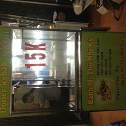 Cần thanh lý xe bán Doner Kebab mới 90-95%.