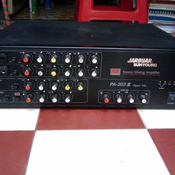 Amply karaoke jaguar PA 203 III giá rẻ nhất 2015, amply hát gia đỉnh, trường học