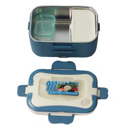 Hộp đựng cơm văn phòng đa năng 3 ngăn bằng inox