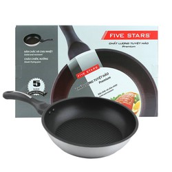 Chảo từ 3 đáy Fivestar 26 cm (Inox)