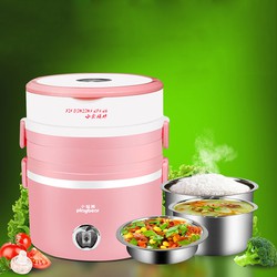 Hộp cơm cắm điện inox playbear