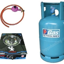 Trọn bộ bếp gas đơn mặt kính