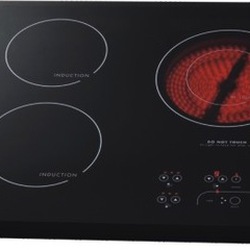 Bếp ba điện từ và hồng ngoại CHIYODA C2, bếp hồng ngoại 
