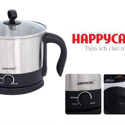 Nồi lẩu đa năng siêu tốc mini Happy call 1.5Lít