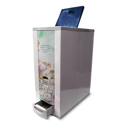 Thùng đựng gạo thông minh 25kg AK808-100% nhập Hàn Quốc