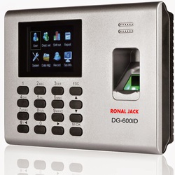 Máy chấm công vân tay kiểm soát cửa RONALD JACK DG 600ID THẺ TỪ