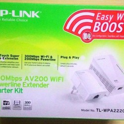 Bộ mở rộng Internet qua đường dây điện hỗ trợ WiFi TL WPA2220KIT