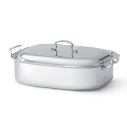 Nồi hình ovan bếp từ, inox đúc liền 3 lớp Vollrath, USA - KS