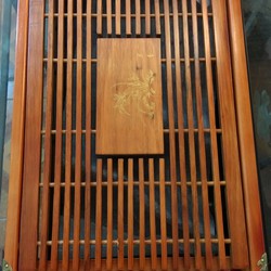 Khay ấm chén bằng gỗ tự nhiên