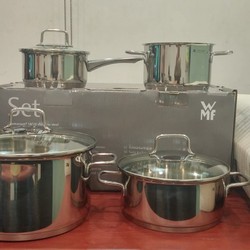 Bộ nồi inox 18/10 Wmf Astoria 4 món xách tay Đức