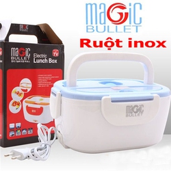 Hộp cơm hâm nóng tự động Magic Bullet hộp inox