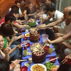 Bếp nướng trụ tròn vỉ inox Nam Hồng BN04