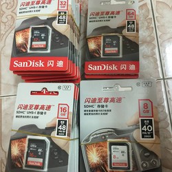 Thẻ nhớ Sandisk TF, SDHC, SDXC, CF cho máy ảnh máy quay chuyên nghiệp